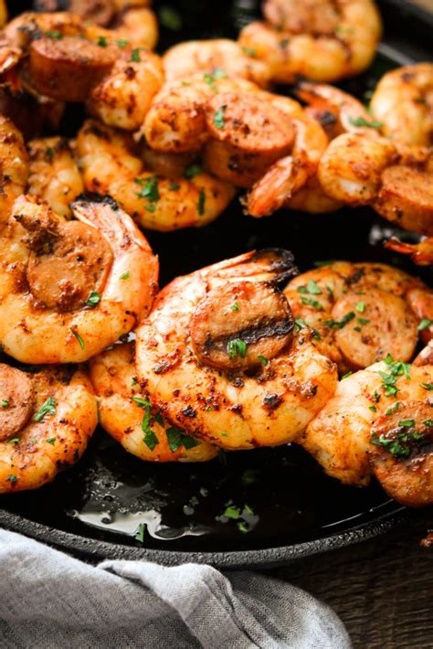 grilled-cajun-shrimp-and-sausage-skewers-what image