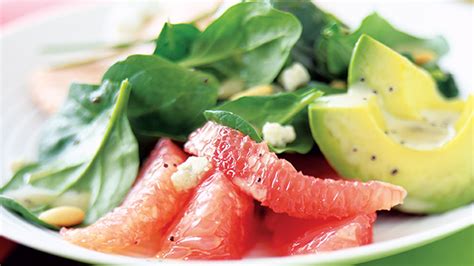 baby-spinach-salad-with-avocado-grapefruit-and image