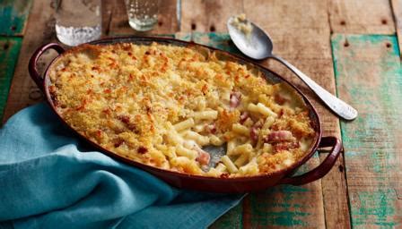 mac-cheese-with-bacon-recipe-bbc-food image