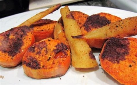 parsnips-and-sweet-potatoes-roasted image