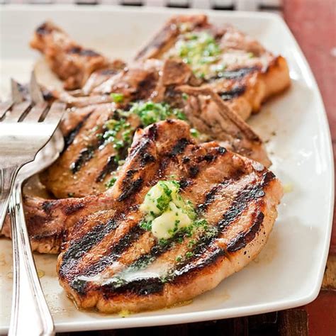 grilled-thin-cut-pork-chops-americas-test-kitchen image