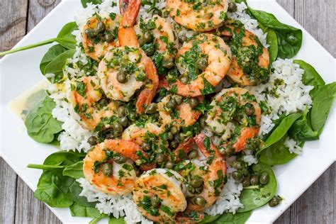 easy-shrimp-piccata-one-pan-20-minutes-two image