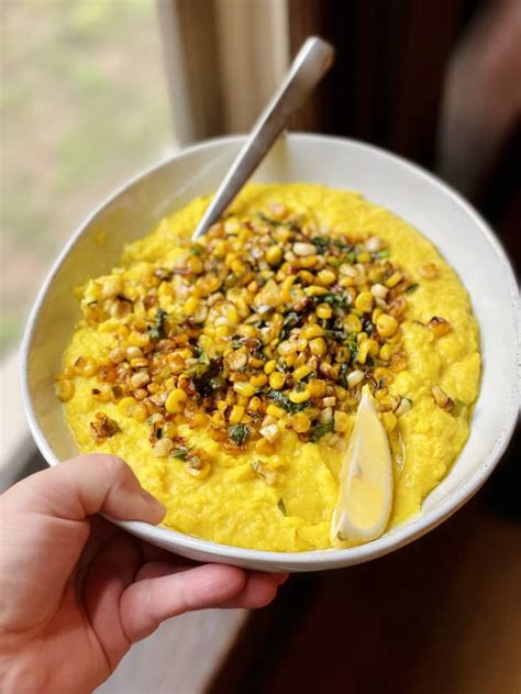 dan-klugers-fresh-corn-polenta-with-butter-and-herbs image