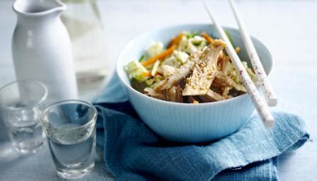 sesame-honey-chicken-salad-recipe-bbc-food image