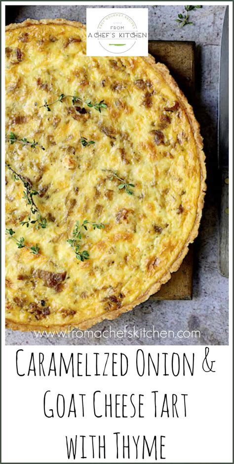 caramelized-onion-tart-recipe-with-goat-cheese image