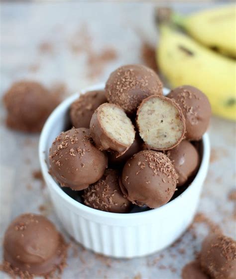 chocolate-dipped-banana-bread-truffles-honest image