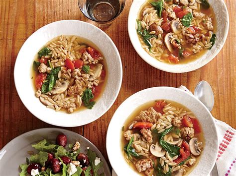 italian-turkey-and-orzo-soup-recipe-cooking-light image