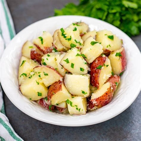 parsley-potatoes-simple-3-ingredient-potato-side-dish image