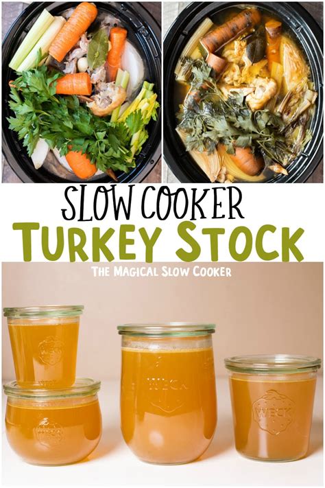 slow-cooker-turkey-stock-the-magical-slow-cooker image