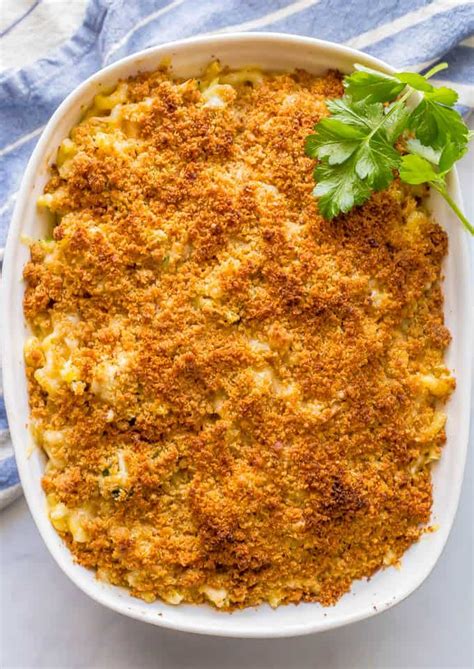 healthy-chicken-broccoli-mac-and-cheese-family-food image