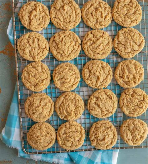 the-best-soft-chewy-peanut-butter-oatmeal-cookies image