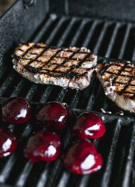 honey-grilled-pork-chops-with-grilled-plums-lively-table image