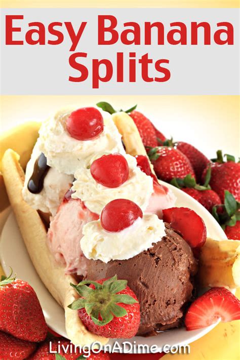 quick-and-easy-banana-split-recipes-and-ideas-living image