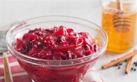 chunky-apple-cranberry-sauce-food-channel image