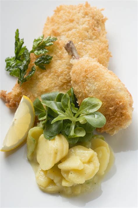 fried-chicken-with-potato-salad-recipe-eat-smarter-usa image