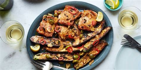 crispy-pan-seared-chicken-and-zucchini-with-olives-and image