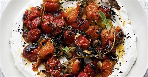 ottolenghi-cherry-tomatoes-with-yoghurt-simple image