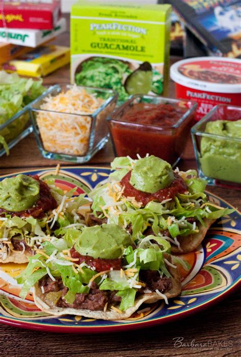 quick-black-bean-and-green-chili-tostadas image