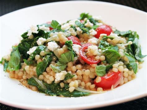 skillet-pearled-couscous-with-tomatoes-feta-and image