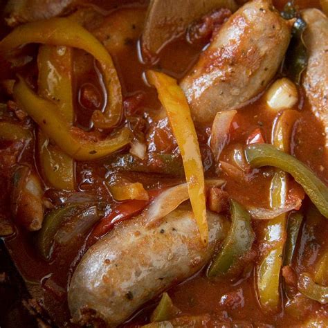 crockpot-sausage-and-peppers-yellow-bliss-road image