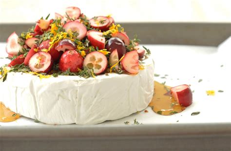 cranberry-baked-brie-healthy-whole-foods image