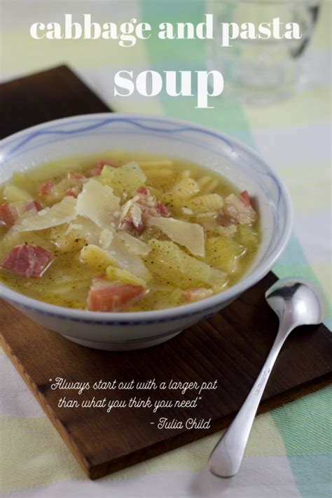 cabbage-and-pasta-soup-the-culinary-chase image