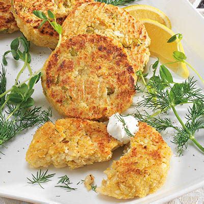 crispy-chickpea-cakes-served-with-lemon-dill image