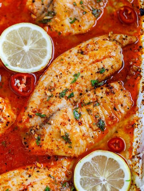 spicy-lemon-baked-tilapia-recipe-cookin-with-mima image