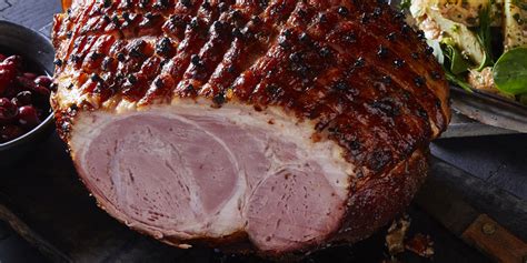 glazed-ham-with-spiced-cherries-mindfood image