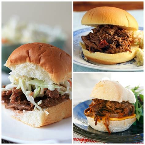 slow-cooker-barbecued-beef-sandwiches image