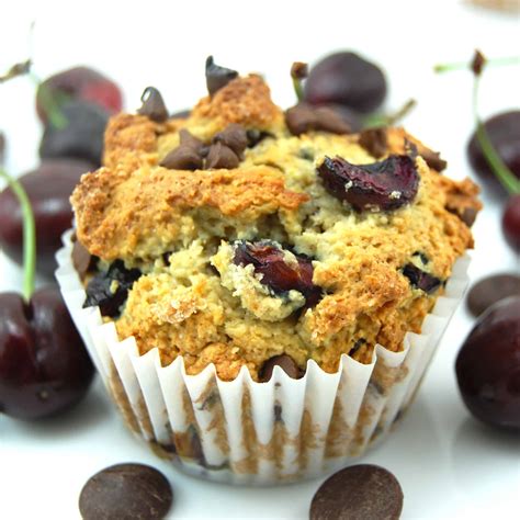 cherry-chocolate-chip-muffins-sweet-peas-kitchen image
