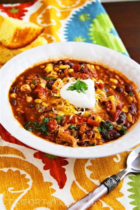 crock-pot-chicken-taco-chili-the-comfort-of-cooking image