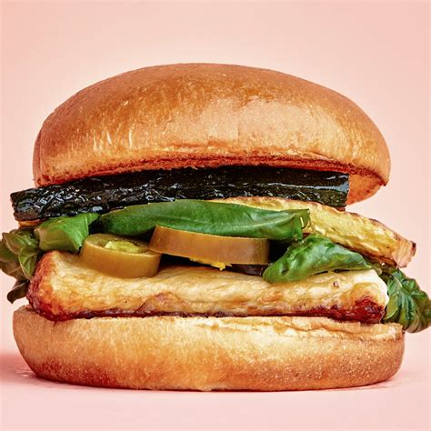 seared-squash-and-halloumi-burgers-recipe-bon-apptit image
