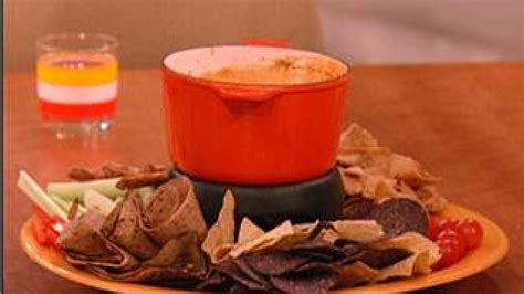 chili-con-queso-fondue-recipe-rachael-ray-show image