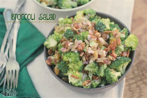 broccoli-salad-with-bacon-golden-raisins image