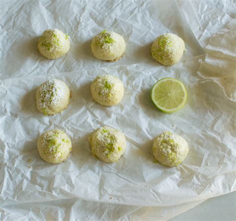 lime-snowball-cookies-east-of-eden-cooking image