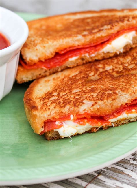 grilled-pizza-sandwiches-melted-cheese-spicy-pepperoni image