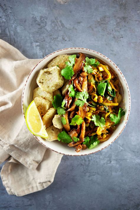 curried-cabbage-with-baked-cocoyam-plant-food image