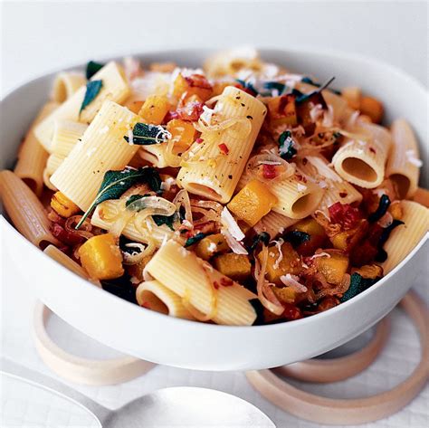 rigatoni-with-roasted-butternut-squash-and-pancetta image
