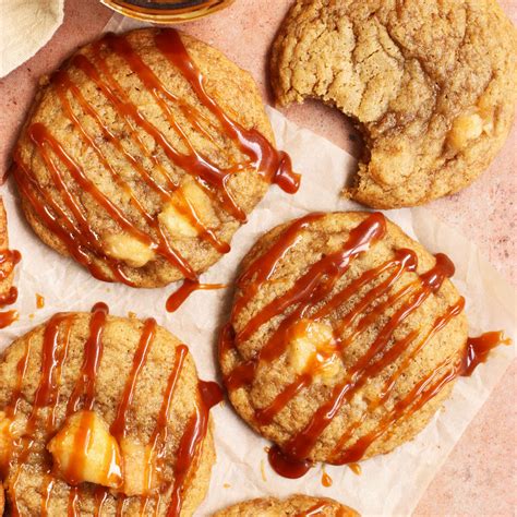 soft-chewy-caramel-apple-cookies-scientifically image