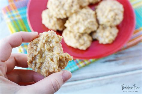 peanut-butter-no-bake-cookies-recipe-bubbapie image