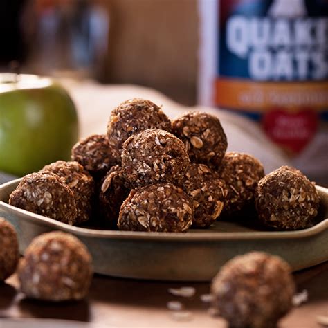 apple-cinnamon-energy-bites-recipe-quaker-oats image