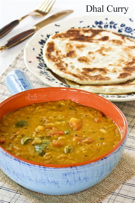 dhal-curry-roti-n-rice image