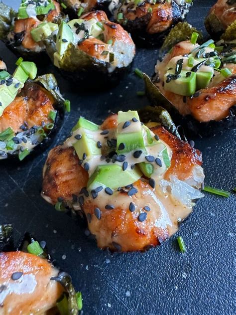 spicy-salmon-rice-muffins-hungry-happens image