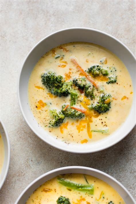 easy-broccoli-cheddar-soup-salt-lavender image