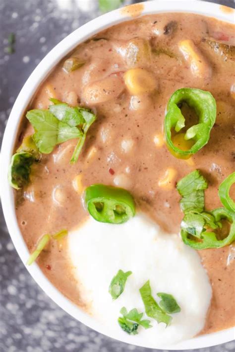healthy-white-bean-enchilada-soup-recipemagik image