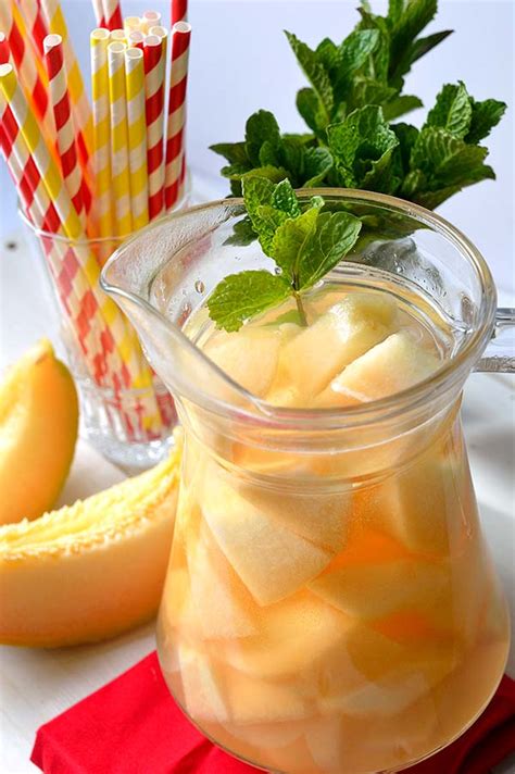 cantaloupe-infused-water-moms-fitness-heaven image