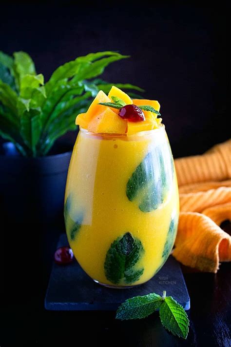 thai-mango-coconut-pudding-video-nish-kitchen image