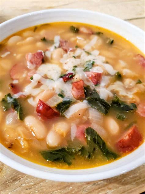 chourio-and-white-bean-soup-scrambled-and image