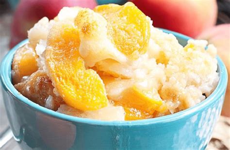 easy-low-fat-individual-peach-cobblers image